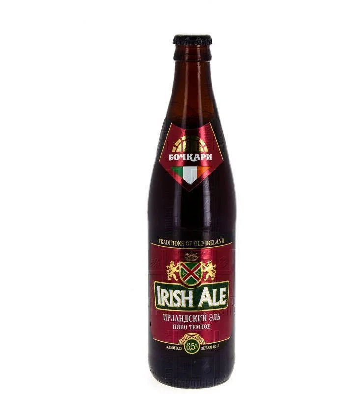 Пиво Irish Ale/Бочкари "Ирландский Эль" 500 мл