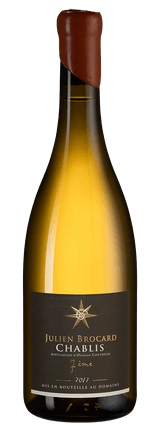 Вино   Julien Brocard  Chablis 7eme   Жюльен  Брокар   Шабли Сетьем  2021  750 мл