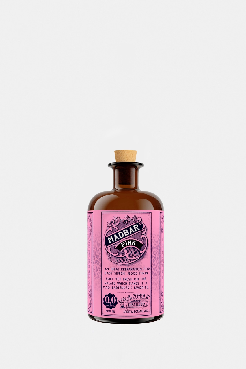 Напиток безалкогольныйт Madbar Pink Alcohol Free 500 мл