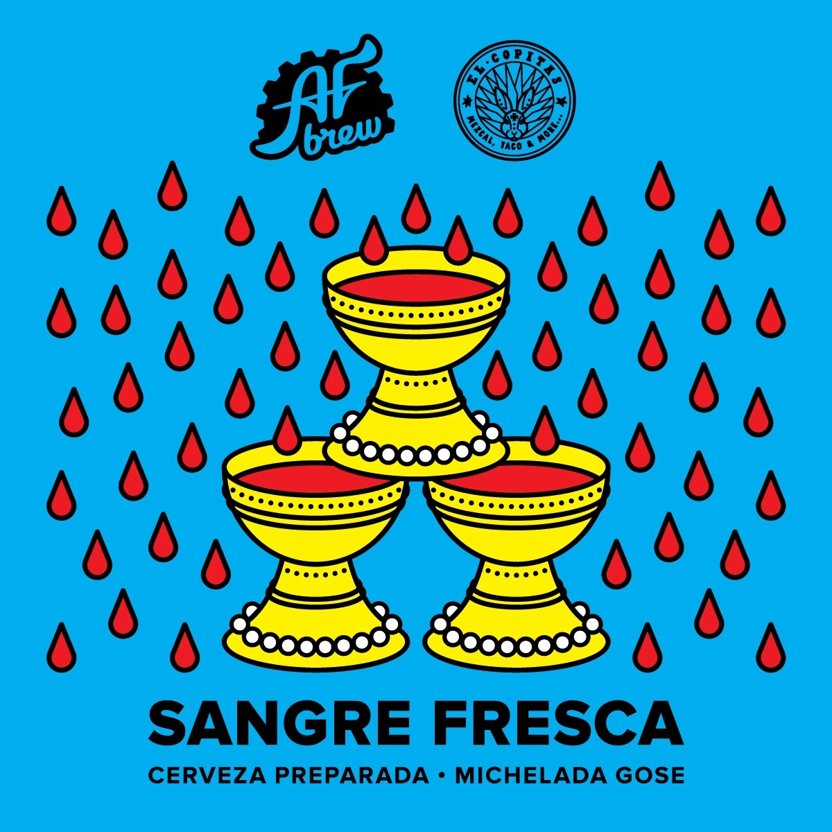 Пиво  AF Brew  Sangre Fresca  АФ Брю  Сур Дизель Терапи      ж/б  330 мл