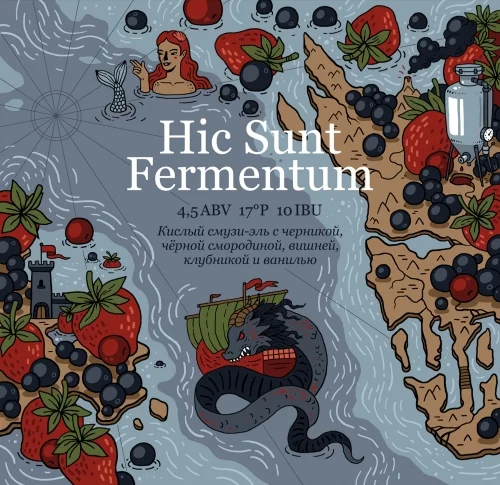 Пиво   ЧащаHic Sunt Fermentum   ж/б  500 мл