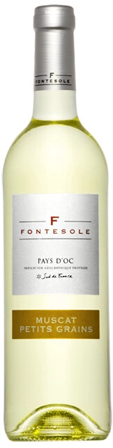 Вино  Fontesole  Muscat Petits Grains  Pays d'Oc    750 мл