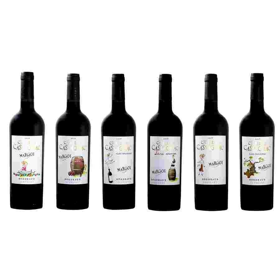 Вино Chateau de Castagnac Cuvée Margot  2018 750 мл