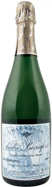 Шампанское André Beaufort Brut Millésime Андре Бофор Брют Милезим 2005  750 мл