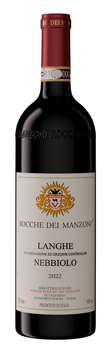 Вино Rocche dei Manzoni Langhe Nebbiolo  2022  750 мл  14%