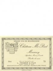 Вино Tramier AOC Mercurey Chateau Mi-Pont  Трамье AOC Шато Ми-Пон Трамьер Меркюре 2017 750 мл