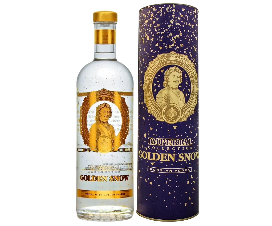 ВОДКА IMPERIAL COLLECTION GOLDEN SNOW    1000 мл