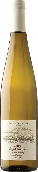 Вино  Carmel Single Vineyard  Riesling  Kayoumi Vineyard ино Yatir Forest Judean Hills Кармель Сингл Виньярд Рислинг Кайуми Виньярд 2014  750 мл
