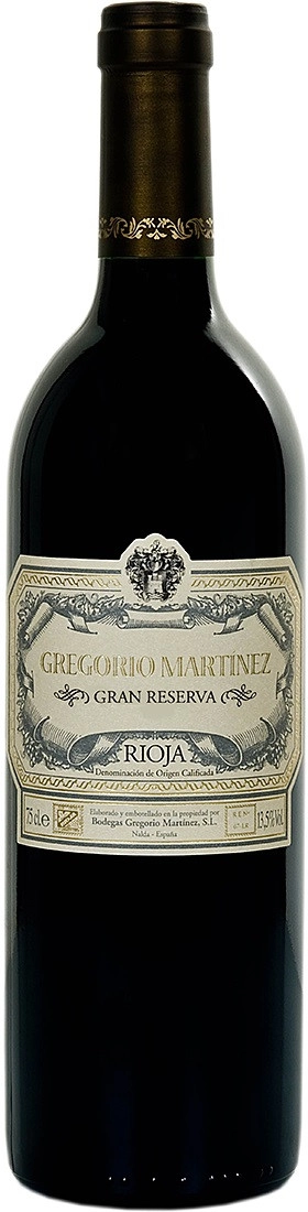 Вино Gregorio Martinez Gran Reserva Rioja DOC 2014 750 мл