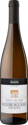 Вино BOLZANO PINOT BIANCO БОЛЬЦАНО ПИНО БЬЯНКО белое сухое 2018 750 мл