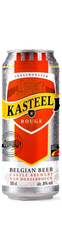 Пиво Van Honsebrouck Kasteel  Rouge Ван Хонзебрук Кастель  Руж  Ж/Б 500 мл