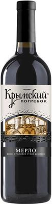Вино столовое Т.М. Крымский погребок Мерло 750 мл