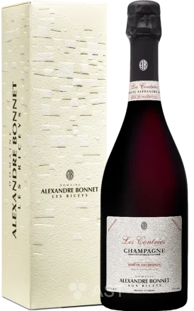Шампанское Alexandre Bonnet Les Contrees Rose gift box 2020  750 мл  