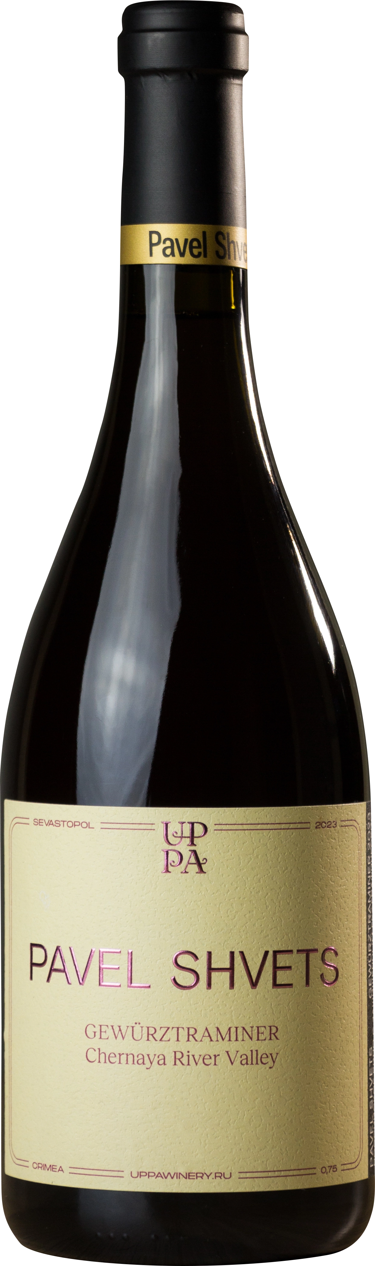 Вино Уппа  Павел Швец    Гевюрцтраминер   2023  750 мл  14 %