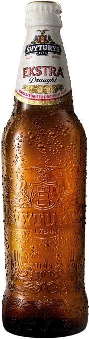 Пиво Svyturys Ekstra Draught  Швитурис Экстра Драфт 500 мл