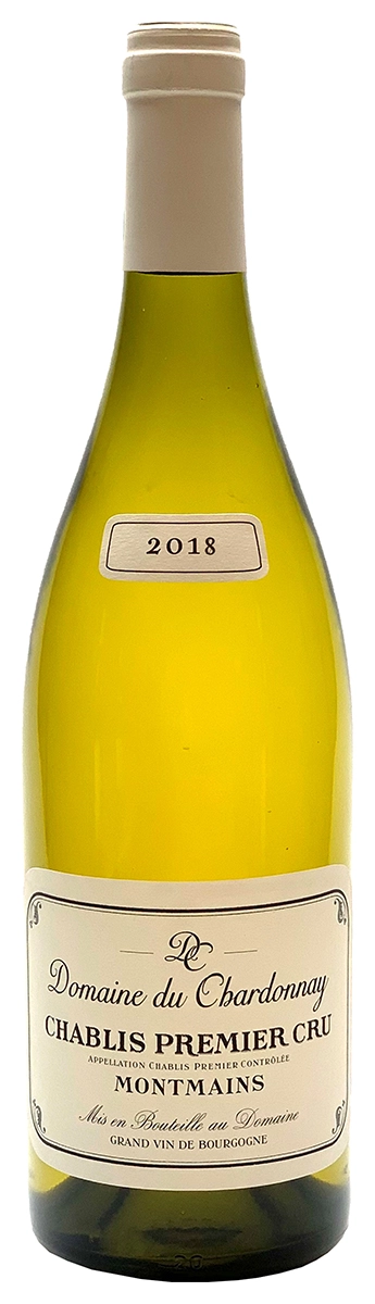 Вино  Domaine du Chardonnay, Chablis  Premier Cru  Montmains    Домен дю Шардоне, Шабли    Премьер Крю  Монмэн  2018   750 мл