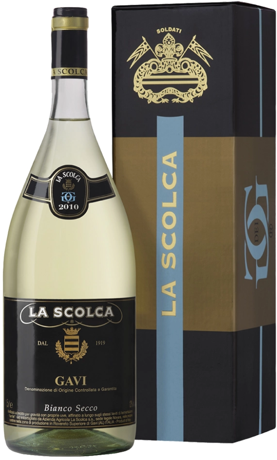 Вино Gavi dei Gavi DOCG Etichetta Nera (gift box) 2022 1500 мл