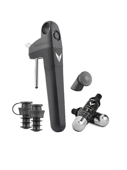 Система для подачи вин по бокалам Coravin Модель Pivot + 2 капсула + 2 пробки + аэратор