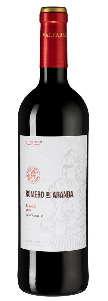 Вино Romero de Aranda Roble, Bodegas Valparaiso Ромеро де Аранда Робле 2018 750 мл