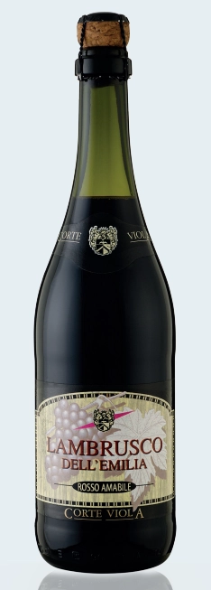 Игристое вино Contri Spumanti  "Corte Viola" Lambrusco dell'Emilia Rosso Amabile IGT  2019 750 мл