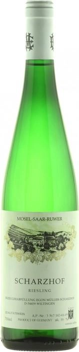 Вино Egon Muller Scharzhof Riesling Qualitatswein 2016 750 мл 11,5%