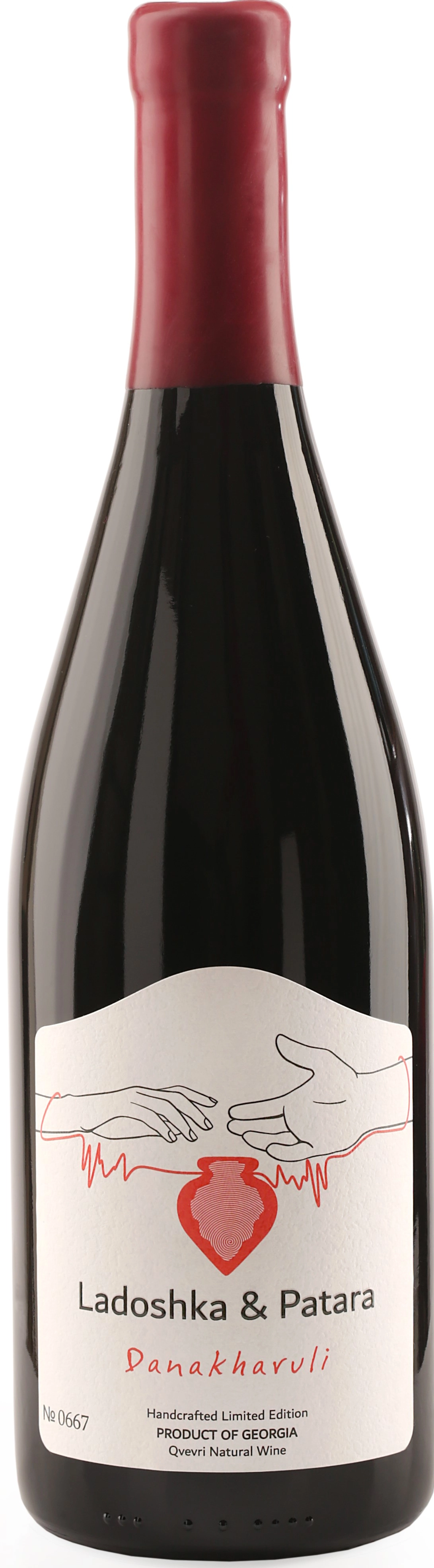 Вино Ladoshka & Patara Danakharuli Qvevri  2022  750 мл 