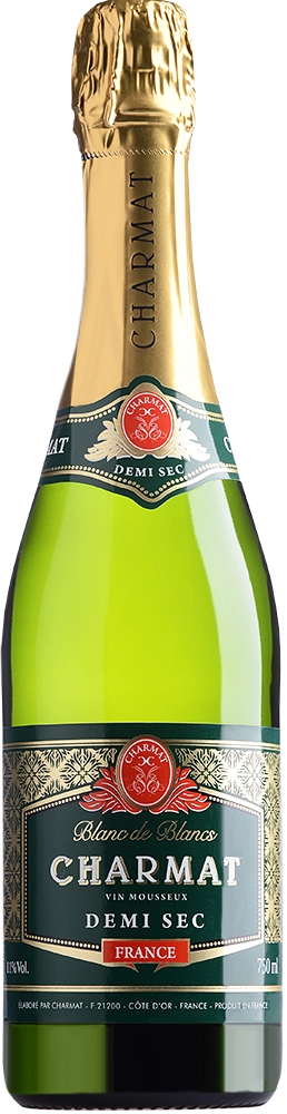 Игристое вино Charmat Blanc de Blancs Demi Sec  2020  750