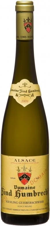 Вино Zind-Humbrecht, Riesling "Gueberschwihr", Зинд-Умбрехт, Рислинг "Гебершвир", 2009, 750 мл