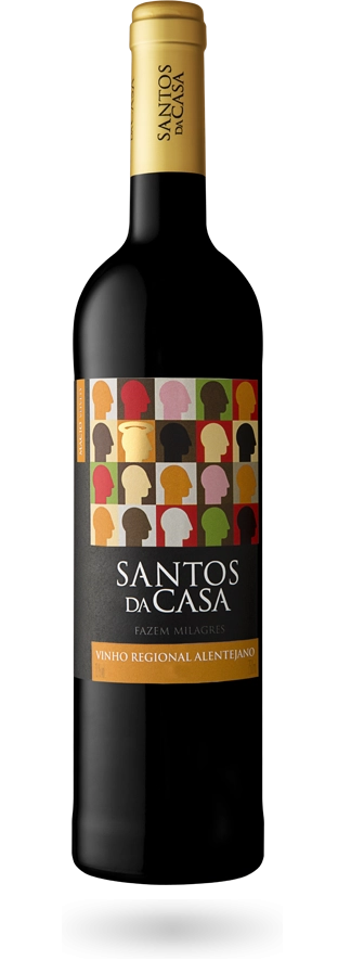 Вино  Santos&Seixo  Santos da Casa Tinto  Alentejano   2015   750 мл