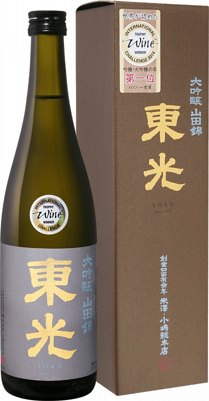 Саке Toko Daiginjo Yamadanishiki  gift box Токо Дайгиндзе Ямаданисики в подарочной упаковке 720 мл