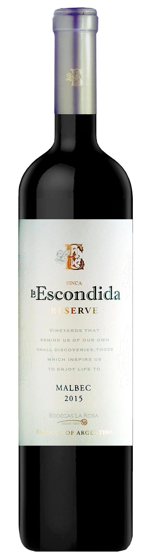Вино Grupo Peñaflor  FINCA La ESCONDIDA MALBEC RESERVE 0,75л.