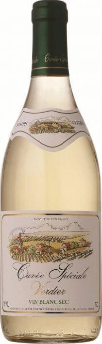 Вино Cuvee Speciale Verdier Blanc Sec white  750 мл