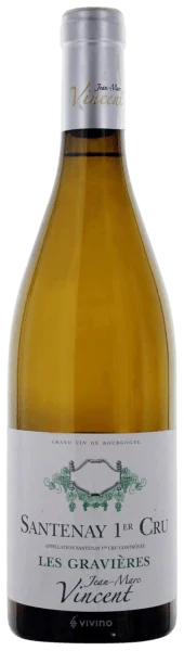 Вино Jean-Marc Vincent Santenay 1er Cru  Les Gravières  Blanc  2023  750 мл 12,5%