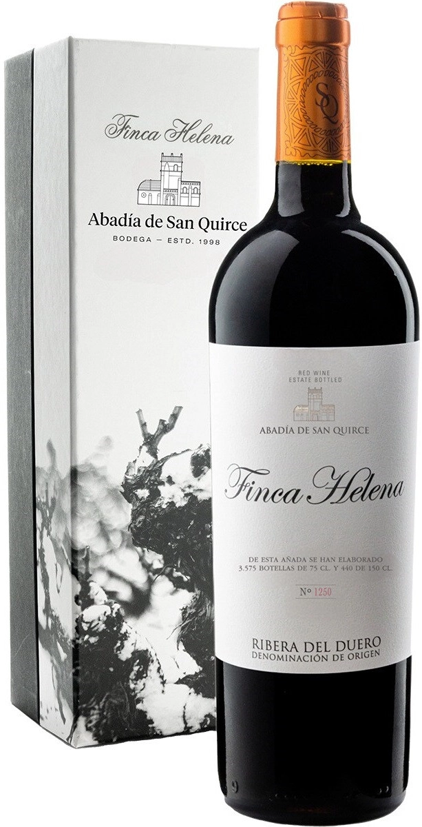 Вино Abadia de San Quirce Finca Helena Rueda DO gift box  2022  750 мл 