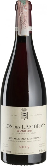 Вино Domaine des Lambrays Clos des Lambrays Grand Cru AOC   2018 750 мл