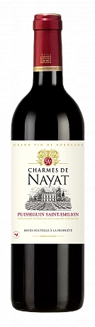 Вино Charmes de Nayat. Puisseguin. Saint-Emilion   2020   750 мл