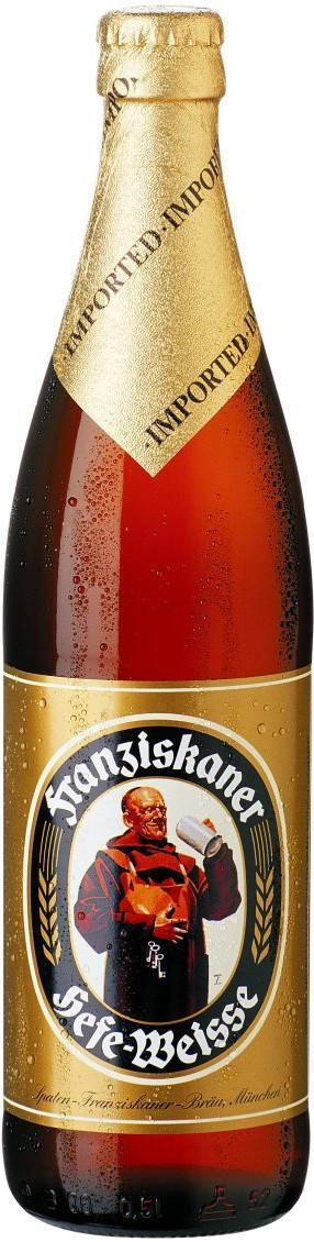 Пиво Franziskaner Hefe Weisse Францисканер Хефе Вайс 500 мл