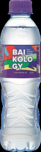 Вода  Байколоджи  питьевая газированная пластик 330 мл