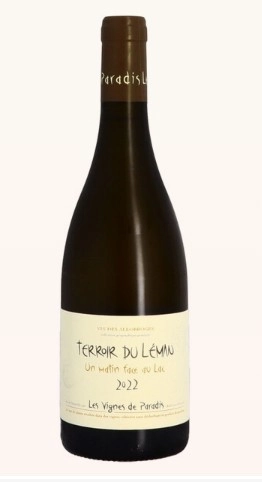 Вино Les Vignes de Paradis Un Matin Face au Lac Allobroges IGP 2022 1500 мл