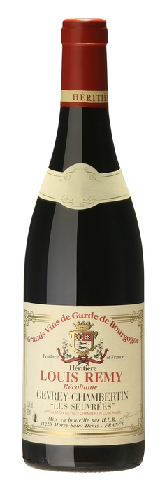 Вино Héritière Louis Remy Gevrey-Chambertin Les Seuvrées   2018 750 мл 13%