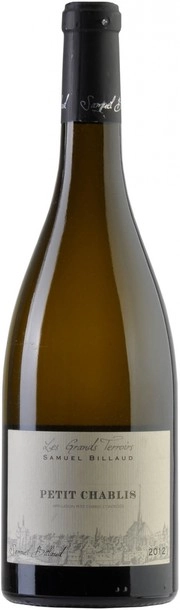Вино Samuel Billaud Petit Chablis AOC Самюэль Бийо Пти Шабли 2022 750 мл