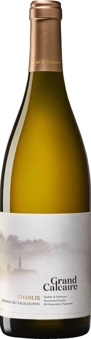 Вино Grand Calcaire Chablis Premier Cru Vaucoupin" AOC 2022  750 мл 12,5%