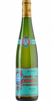 Вино Riesling Cuvee des Comtes d'Eguisheim Leon Beyer ЛЕОН БЕЙЕР КЮВЕ ДЕ КОНТ Д'ЭГИСХАЙМ Рислинг Эльзас AOC 2005, белое сухое,750мл