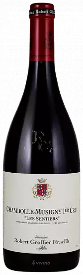 Вино Domaine Robert Groffier Pere & Fils Chambolle-Musigny 1-er Cru Les Sentiers 2021 750 мл  13,5%