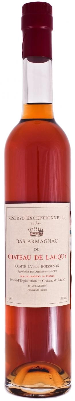 Коньяк Chateau de Lacquy Reserve Exceptionnelle 20 Years Шато де Лаки Исключительный резерв 20-летний 700 мл