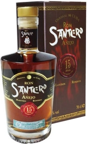 Ром Santero 15 Anos gift box 700 мл