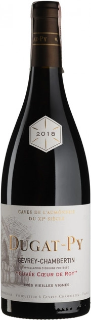 Вино Domaine Bernard Dugat-Py Gevrey-Chambertin Cuvee Coeur de Roy Tres Vieilles Vignes red 2018 750 мл
