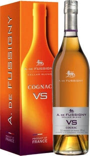 Коньяк A. de Fussigny  Cellar Blend VS gift box  500 мл  40%