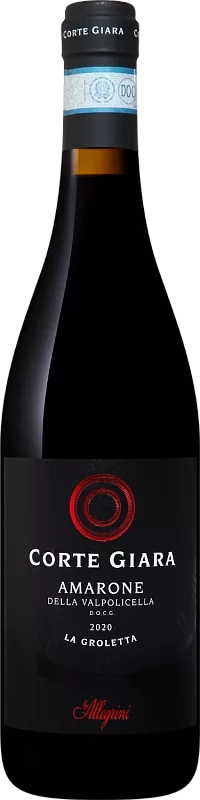 Вино Corte Giara La Groletta Amarone Della Valpolicella DOCG Allegrini 2020  750 мл  15%