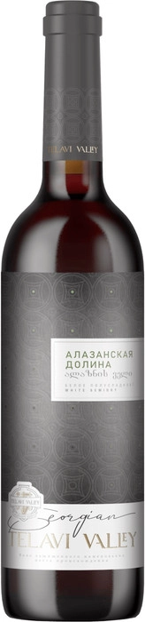 Вино  Telavi Valley  Alazany Valley White   750 мл